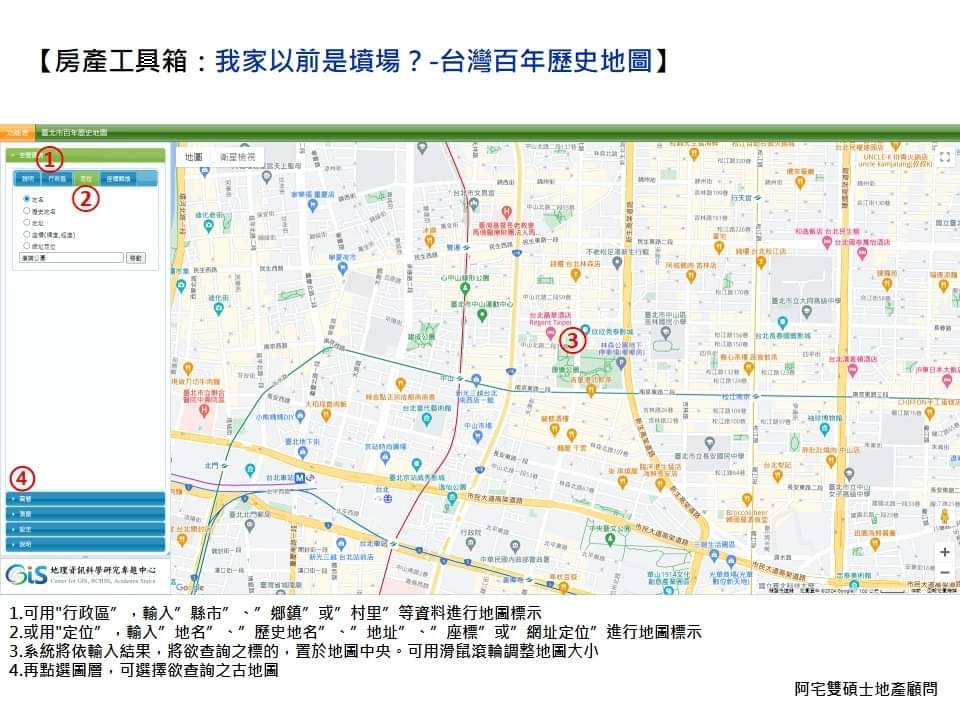 房子以前是墳墓？-台灣百年歷史地圖